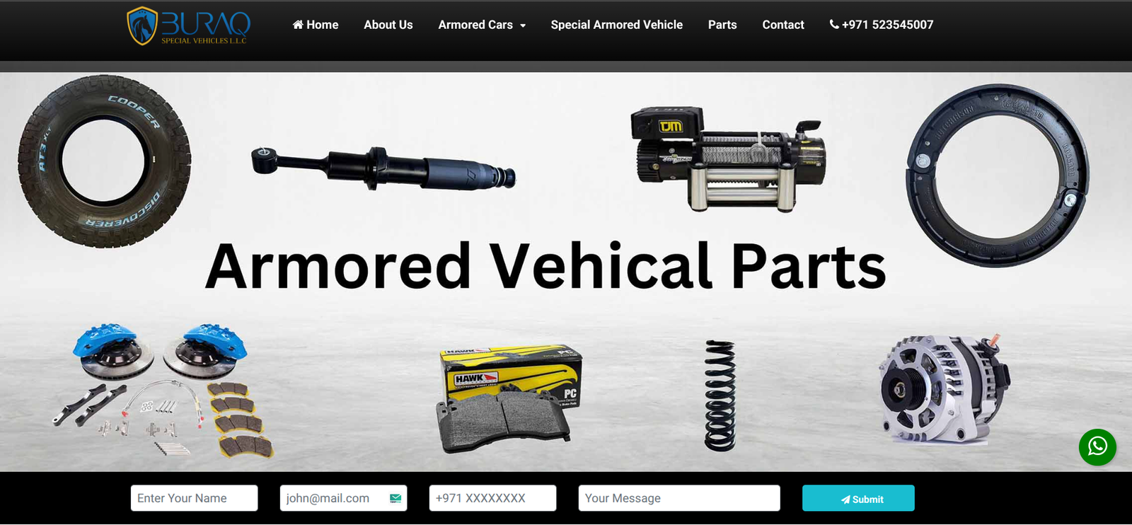 Buraq Cars Car Sales Website Project - Ritik Saini | Laravel Developer | Portfolio